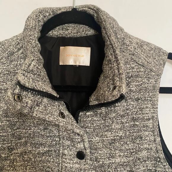 Stitch Fix Skies Are Blue Wels Quilted Puffer Vest Gray Women’s Size Small 2028 - Picture 3 of 11